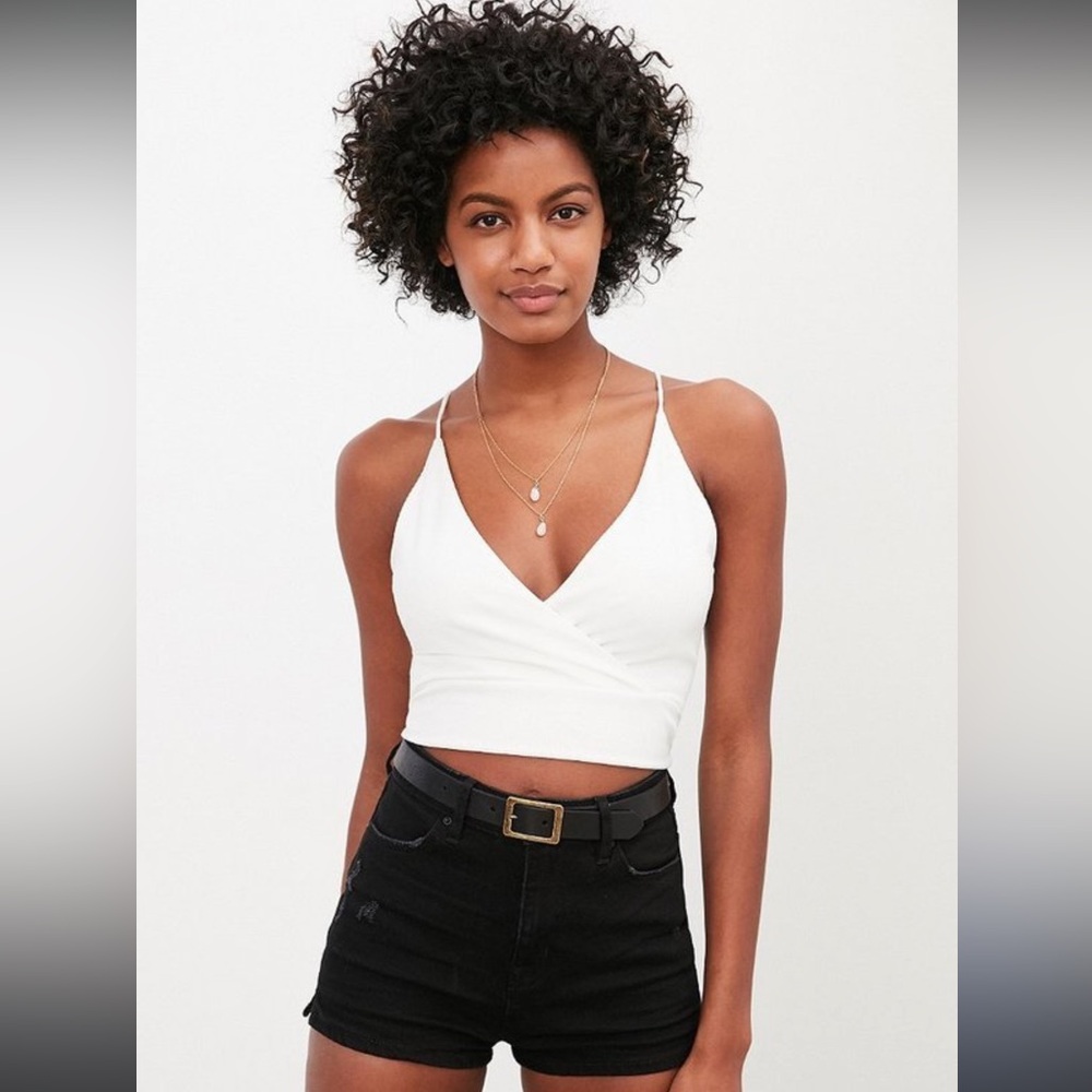Kimchi Blue Sienna Banded Surplice Tank Top Urban Outfitters New With Tags Small